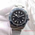 Top Grade Swiss Replica Tudor Black Bay Watch - Blue Bezel Black Dial